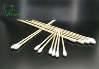 Applicatori di legno forniti di punta cotone sterile a 6 pollici